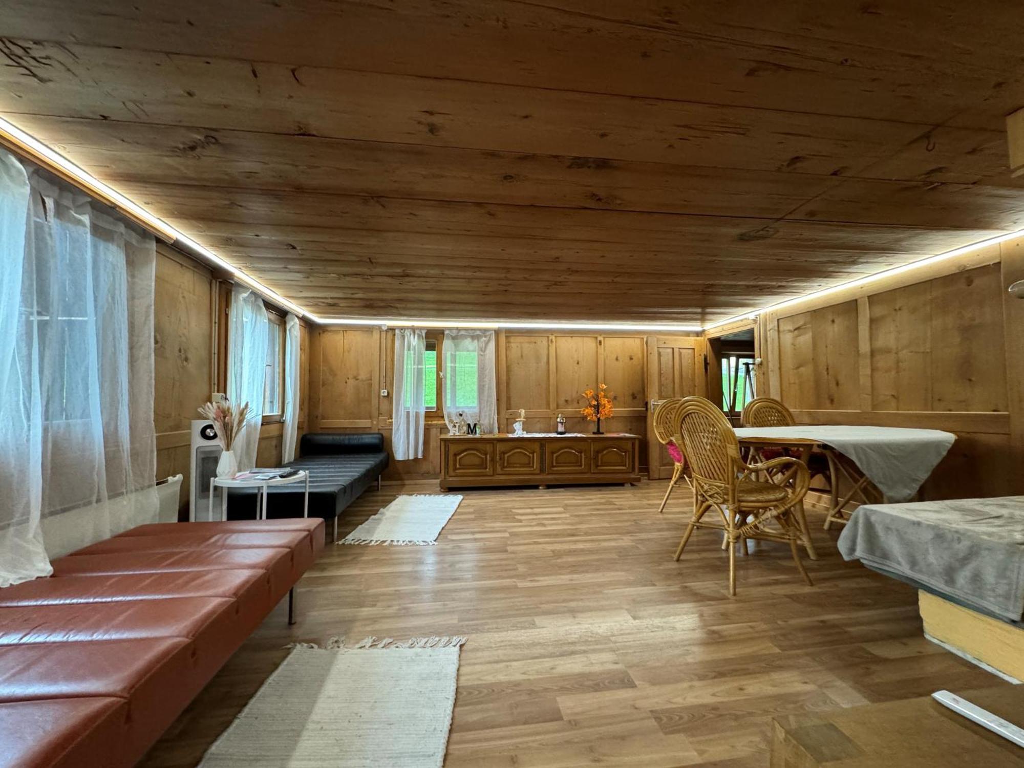 Freundliche 2-Zimmer-Erdgeschosswohnung Mit Garten In Seeberg Sonntag Exterior foto